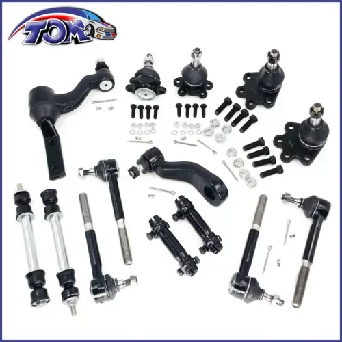 Dronehint New Chevrolet Gmc K1500 4x4 Ball Joint Tie Rod Idler Pitman Arm Kit 1988 - 1992 (For: GMC) Parts