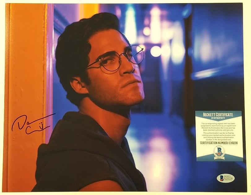 DARREN CRISS Signed 11x14 Photo Poster painting American Crime Story Auto ~ Beckett BAS COA