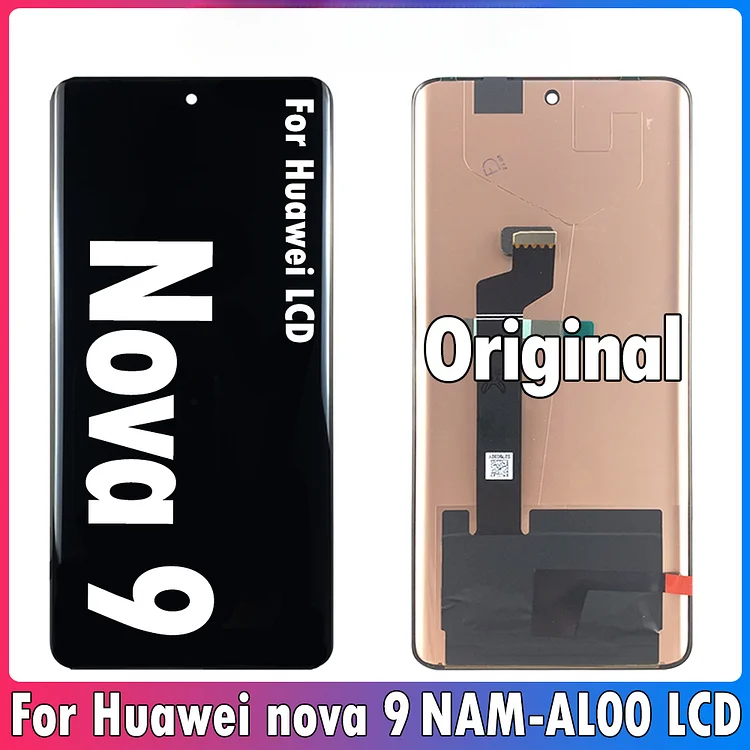 6.57" OLED Display For HUAWEI Nova 9 LCD Touch Screen Digitizer Assembly NAM-AL00 NAM-LX9 Nova9 Display Replacement Repair