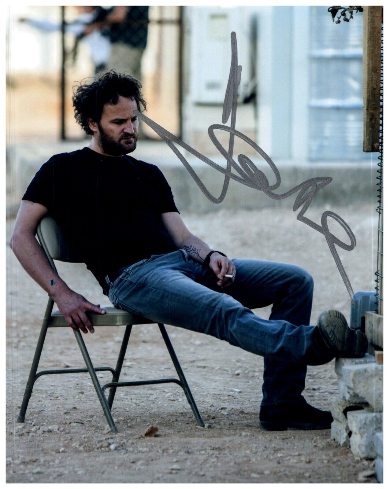 ~~ JASON CLARKE Authentic Hand-Signed ZERO DARK THIRTY