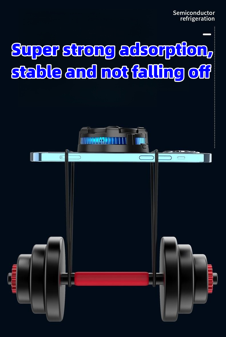 Magnetic semiconductor heat sink for mobile phone and tablet