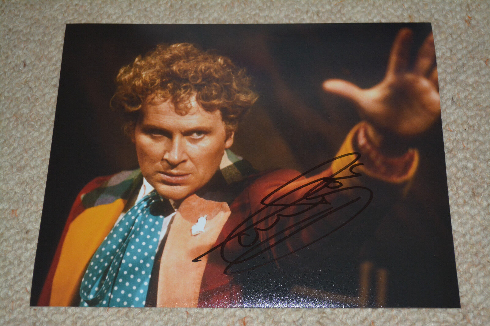 COLIN BAKER signed autograph In Person 8x10 (20x25 cm) DOCTOR WHO