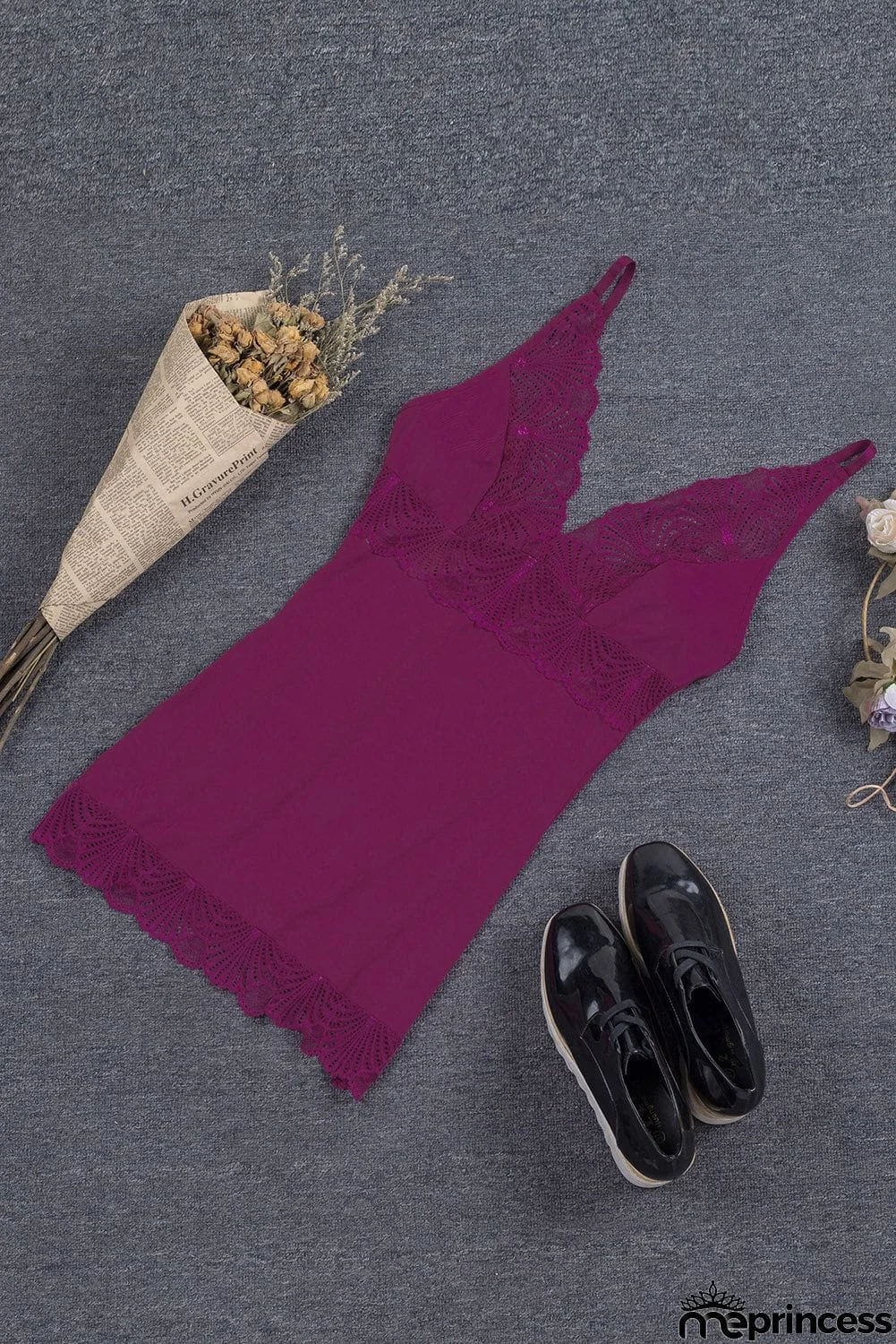 Microfibra Lace Chemise