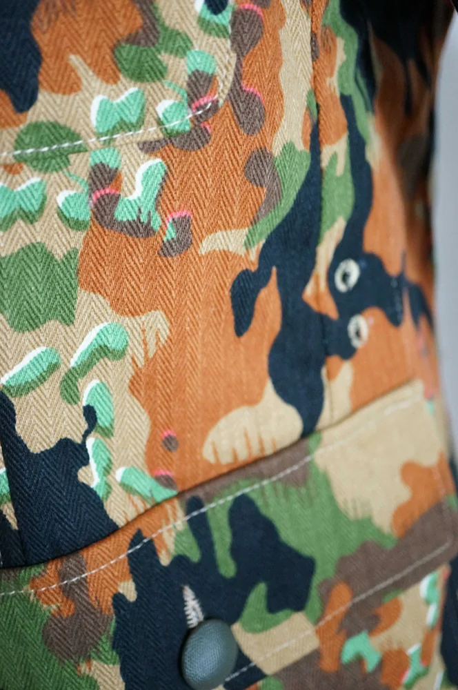   Elite German Leibermuster 45 Camo M1943 Field Tunic German-Uniform