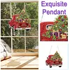 Crystal Diamond Painting Ornament Christmas Truck for Adults 7.87x7.87in