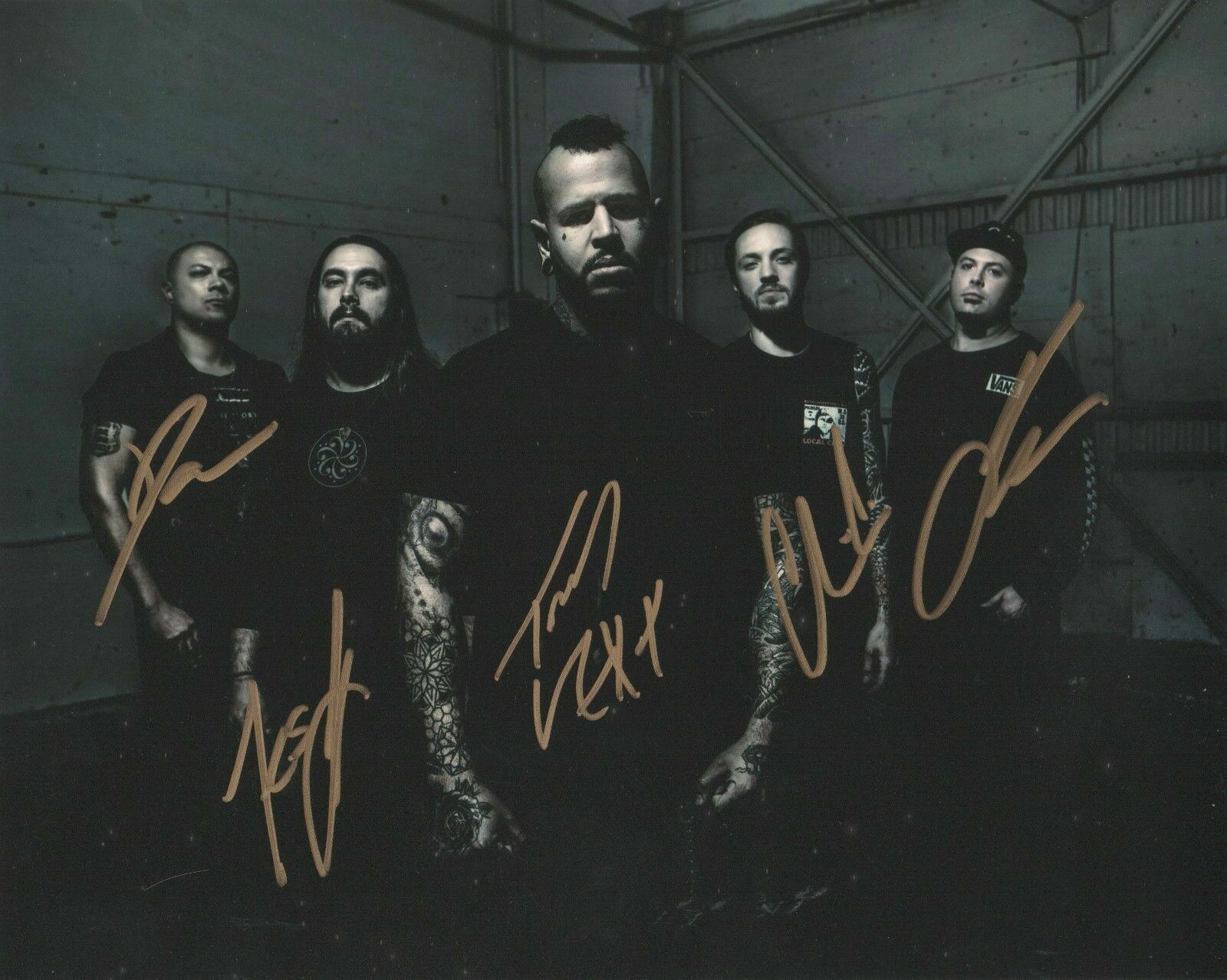 Tommy Vext / Doc Coyle Autographed Signed 8x10 Photo Poster painting ( Bad Wolves ) REPRINT