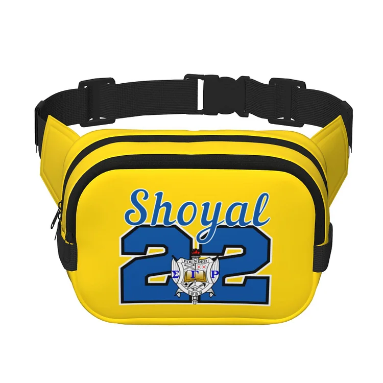 Square Double Layer Waist Bag
