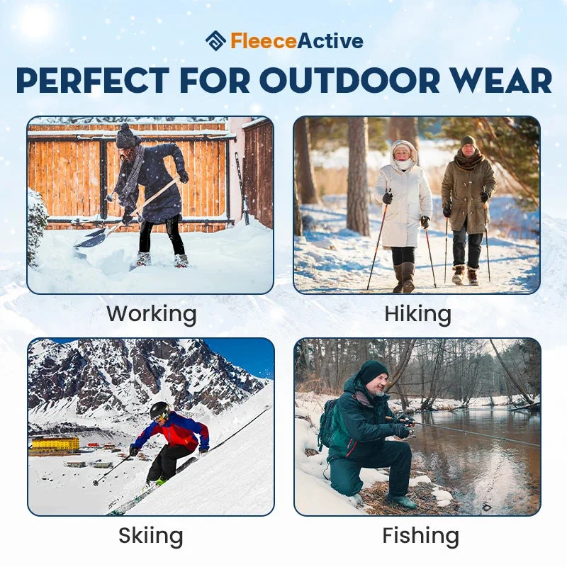 Jolly Snow  Unisex Fleece-Lined Waterproof Pants
