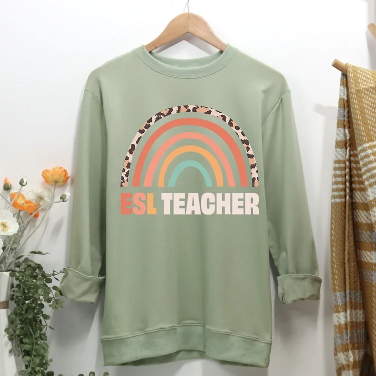 ESL teacher Women Casual Sweatshirt