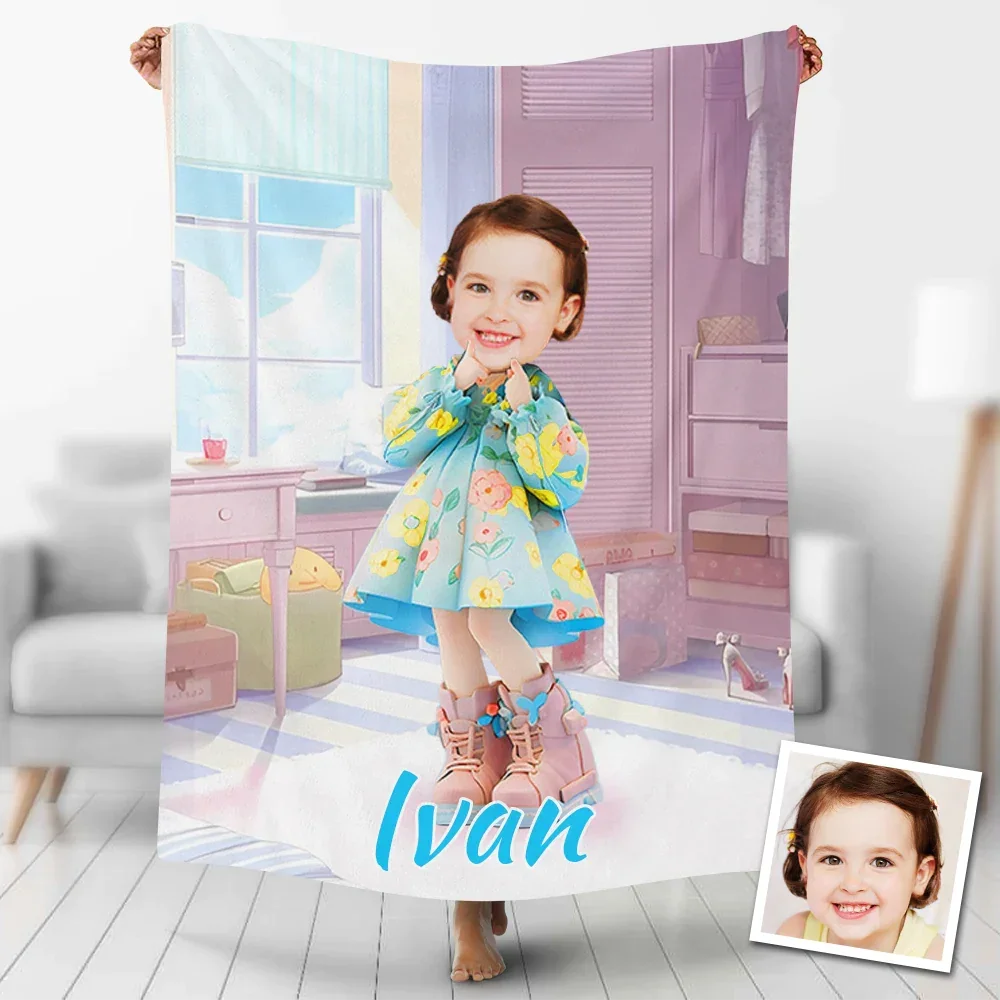 Custom Blanket Personalized Minime Pillow Makemesurprise