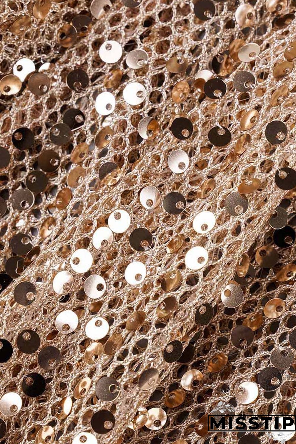 Champagne Sexy Patchwork Sequins Slit Turndown Collar Short Sleeve Dress Dresses