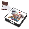 (US Local)PU 5D Diamond Painting Kit Note Box DIY Diamond Art Notepad Box Kit