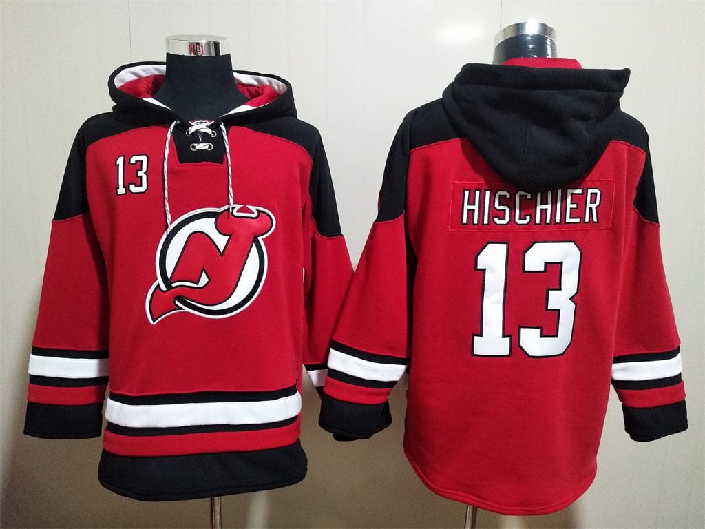 New Jersey Devils Hoodie #13 HISCHIER mysite