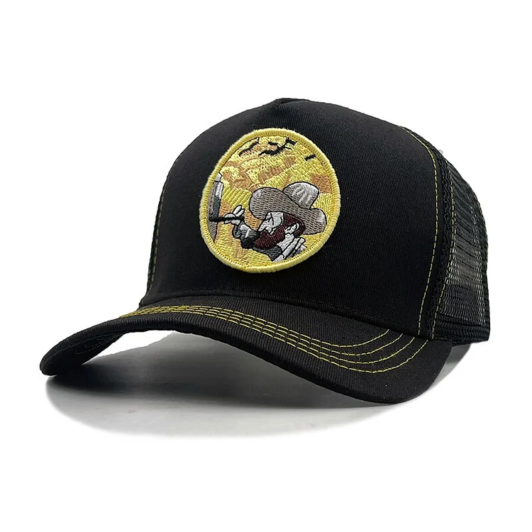 Van Gogh Sunflower Snapback baseball caps for Men and women Breathable sunscreen Hip Hop cap Dad net cap Truck driver cap