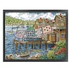 Beach Life-14CT Counted Cross Stitch 48*38cm/18.9*14.96in(Brand)
