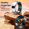 Smart ring heart rate blood oxygen tracking ring sleep monitoring IP68 waterproof photography exercise
