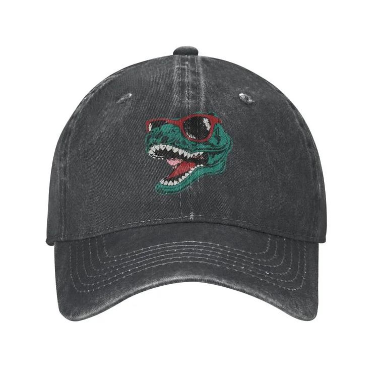 Custom Cotton Jurassic Dinosaur Baseball Cap Men Women Adjustable Dad Hat Streetwear