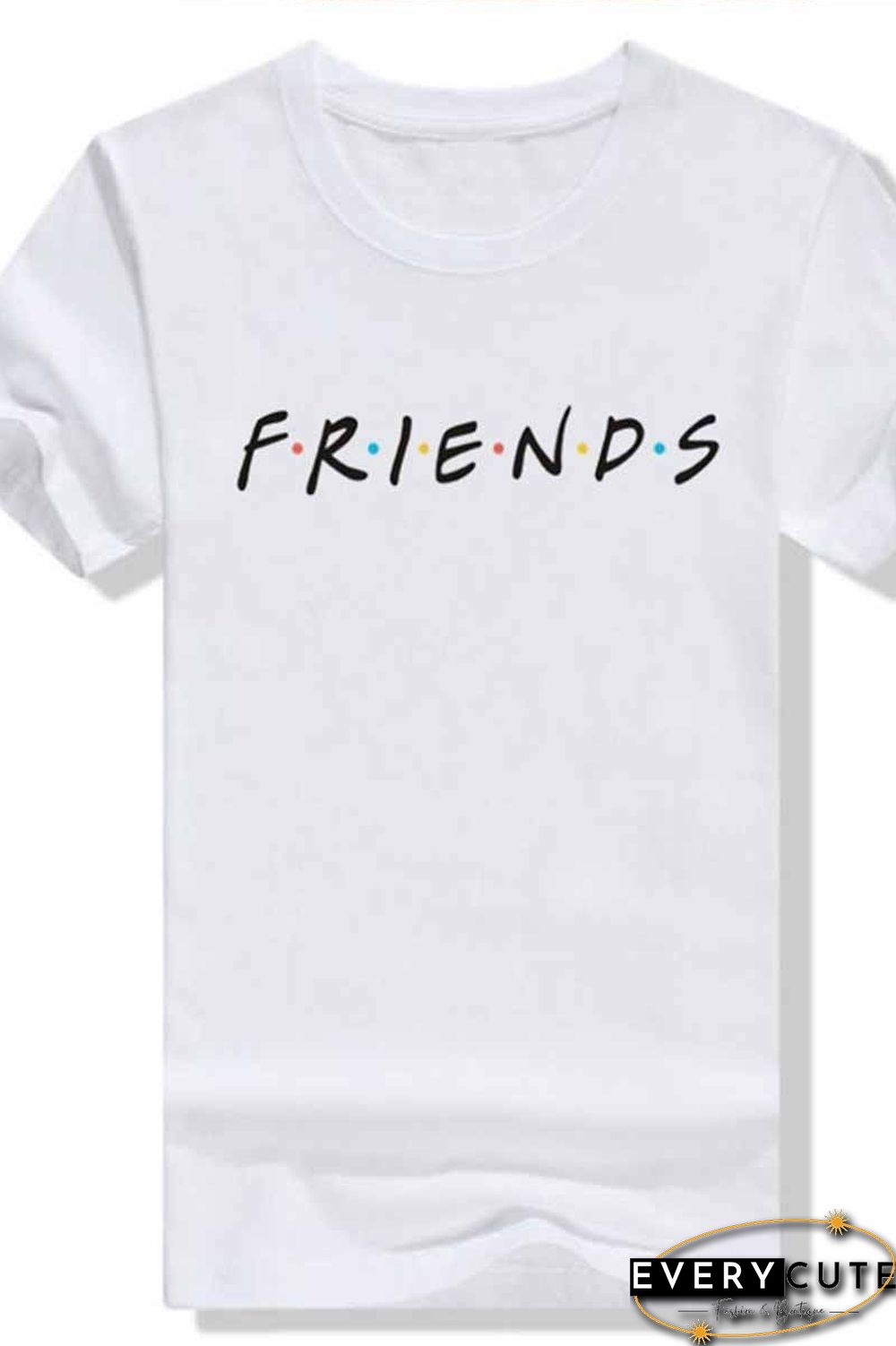 Letter Print Loose T-shirt