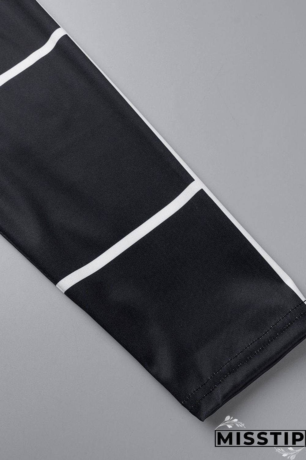 Cream White Casual Print Patchwork Half A Turtleneck Straight Dresses