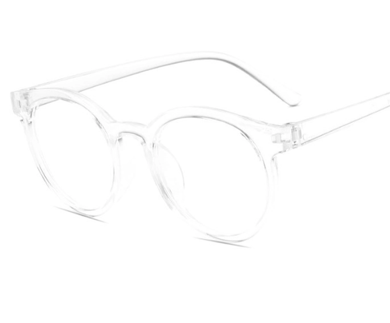 Minimalist Solid Color Ac Round Frame Full Frame Optical Glasses