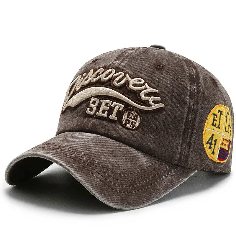 Embroidery Mountain Baseball Cap Cotton Adjustable Hip Hop Hiking Snapback Hat Fashion Dad Hat Women Men Summer Spring Caps New