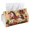 Peinture en PU pour la bo&icirc;te de mouchoirs DIY de No&euml;l en perles et diamants 25x15,5cm