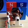 Hand-cranked AC/DC Generator Light Bulb