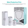 Clear Bike Frame Protection Tape Mountain Bike Frame Guard Chainstay Protector Bicycle Paint Protective Film Scratch Resistant Riding Decoration