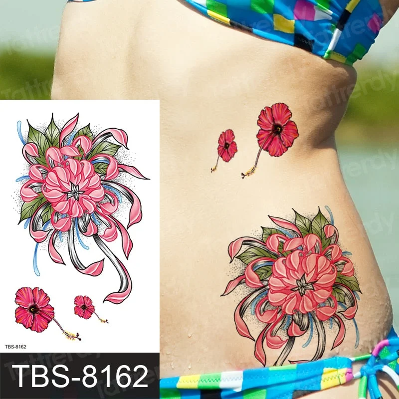 temporary tattoo phoenix dragon cats animals sexy tatoo for women girls arm shoulder tattoo sleeve back body art water transfer