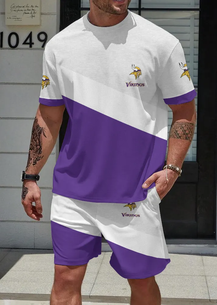 Minnesota Vikings Limited Edition Top And Shorts Two-Piece Suits