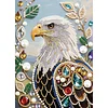 Diamond Painting-DIY Special Shaped Drill Pearl Painting Eagle(30x40cm)