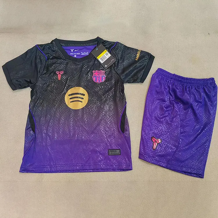 Kids Barcelona 26/27 Away Jersey 1:1 Thai Quality