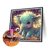 Diamond Painting-5D Full Round Drill Elephant
