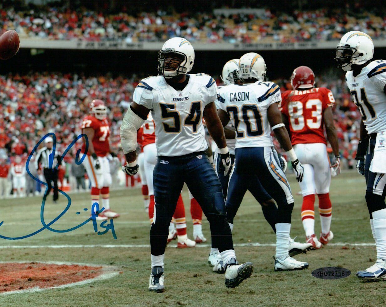 Stephen Cooper Signed Autographed 8X10 Photo Poster painting Chargers vs. Chiefs Upper Deck UDA