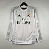 2015/2016 Retro Long Sleeve Real Madrid Home Football Shirt 1:1 Thai Quality