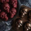 Halloween 3d Skull Cuisine Moule d'aluminium