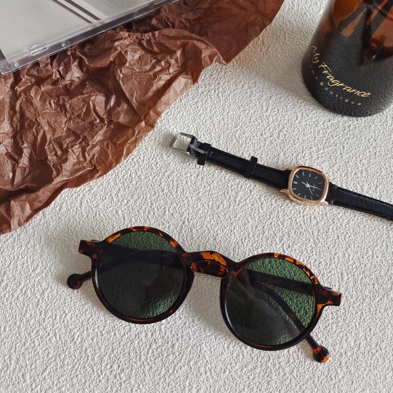 Casual Sweet Glasses Pc Resin Round Frame Square Oval Frame Full Frame Women’s Sunglasses