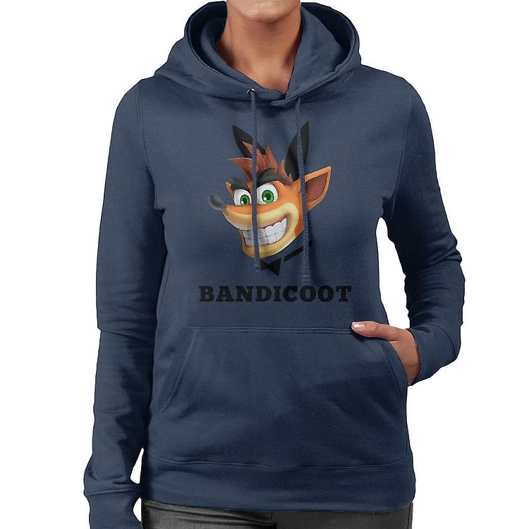 Crash Bandicoot Playboy Women's Hooded Sweatshirt