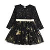Kids Baby Girl Party Star Sequined Dress