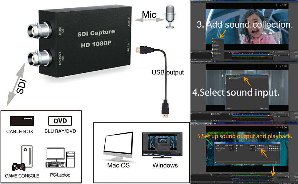 SDI Capture Card