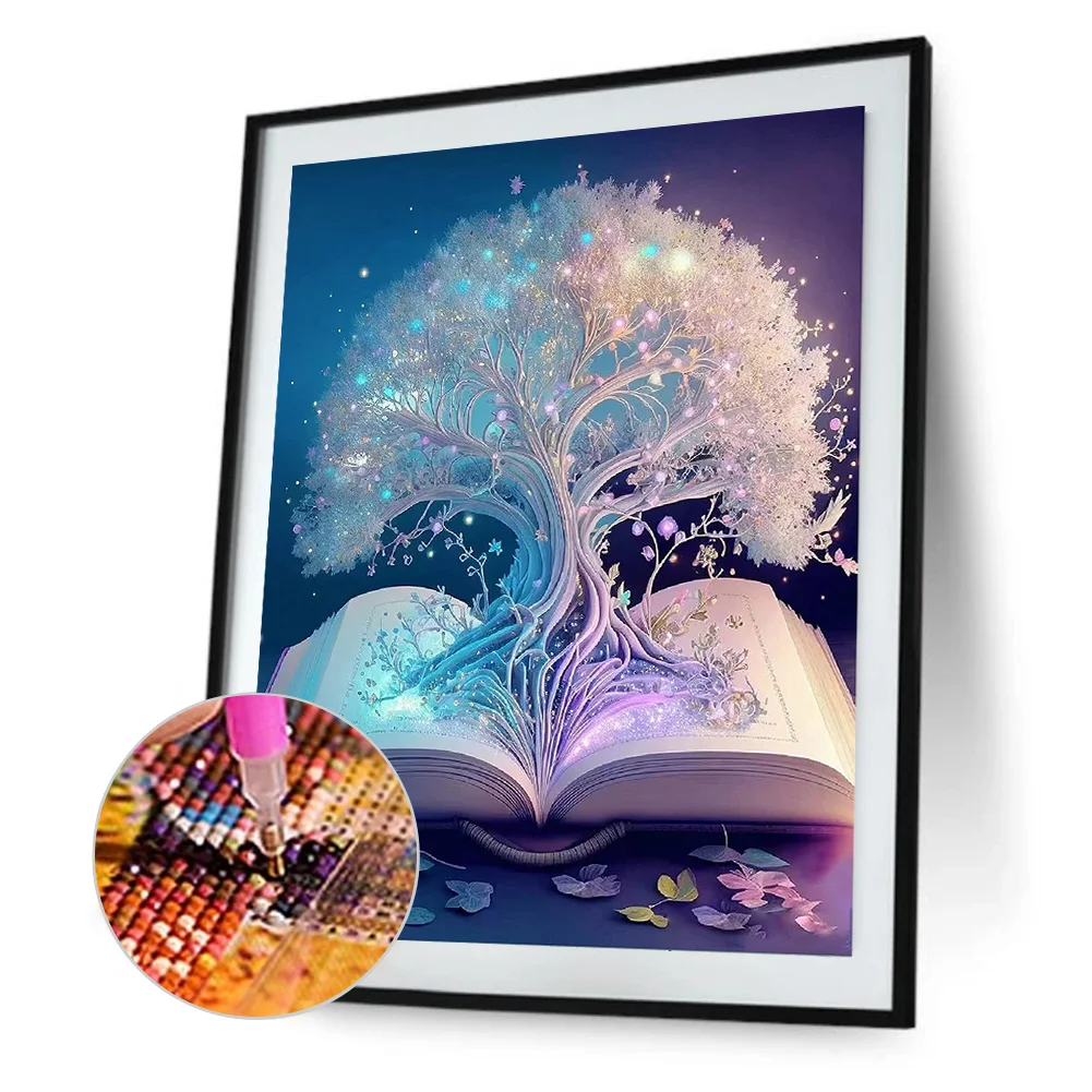 Diamond Painting - Full Round Drill - Tree(40*50cm)