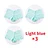 Guraa CINVIK 3Pcs Lace Panties Sexy Woman Underwear Floral Lingerie Soft Female Briefs High-Waist Breathable Panties Comfort Tangas