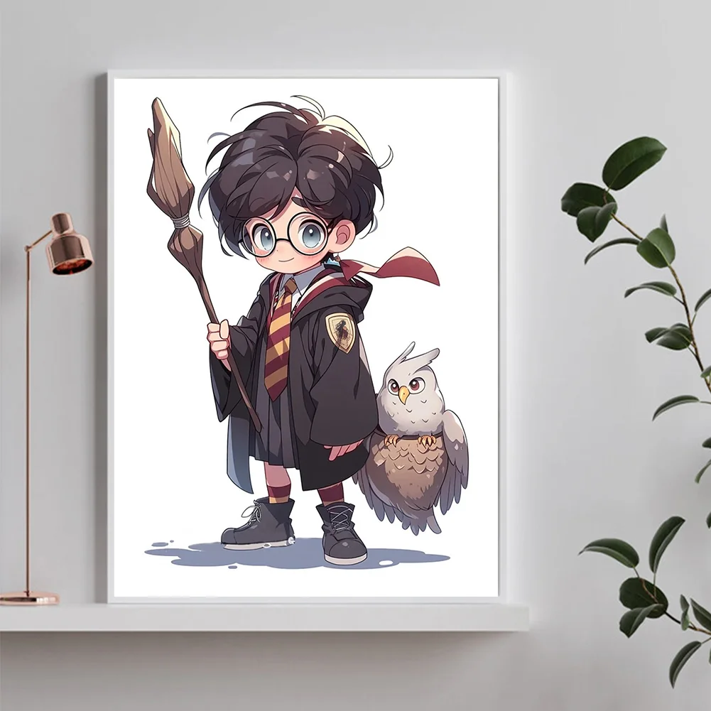 Diamond Painting - Full Round Drill - Harry Potter(Canvas|30*40cm)