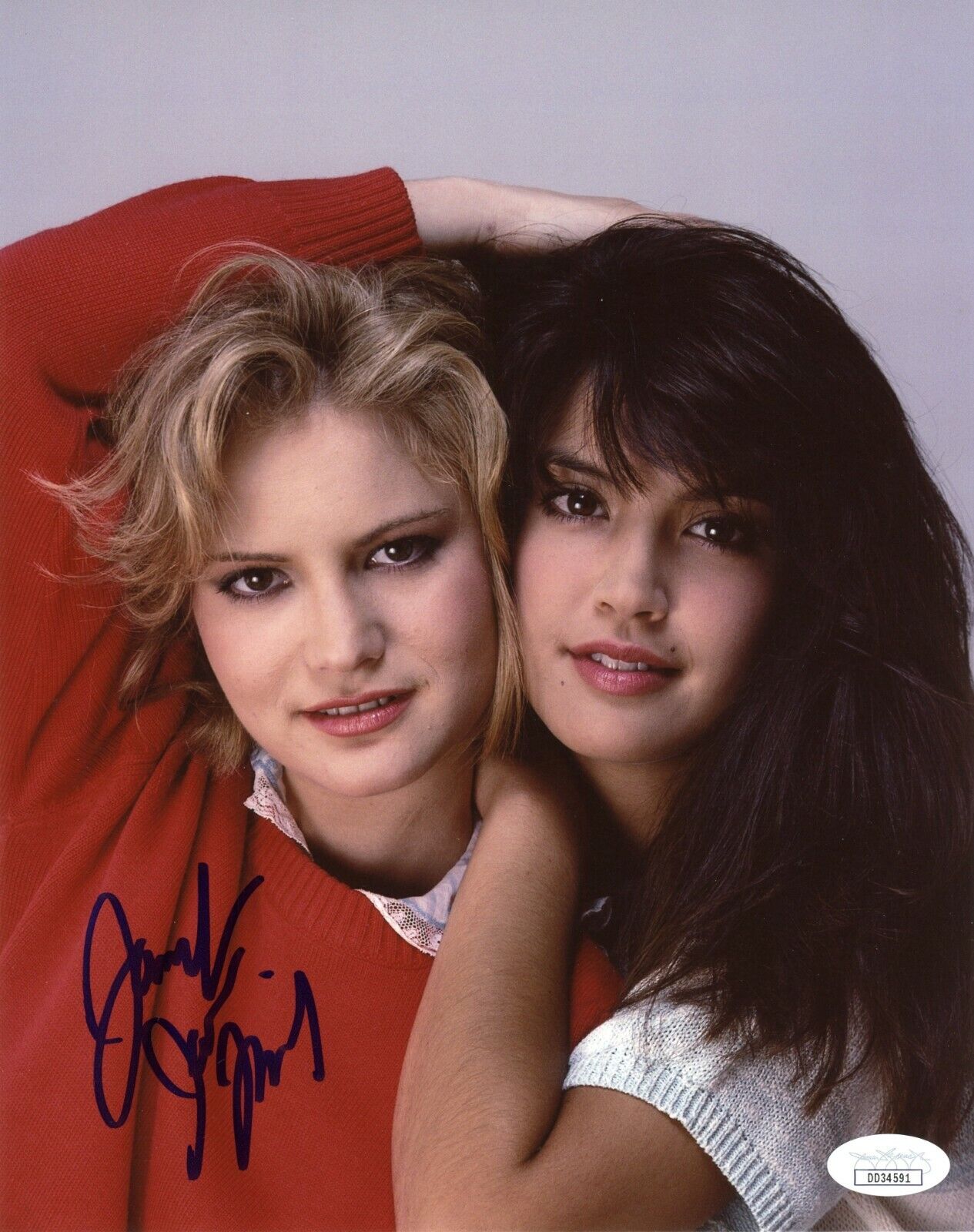 JENNIFER JASON LEIGH Hand-Signed Fast Times at Ridgemont High