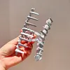 Gradient Colors Flower Design Hair Claws
