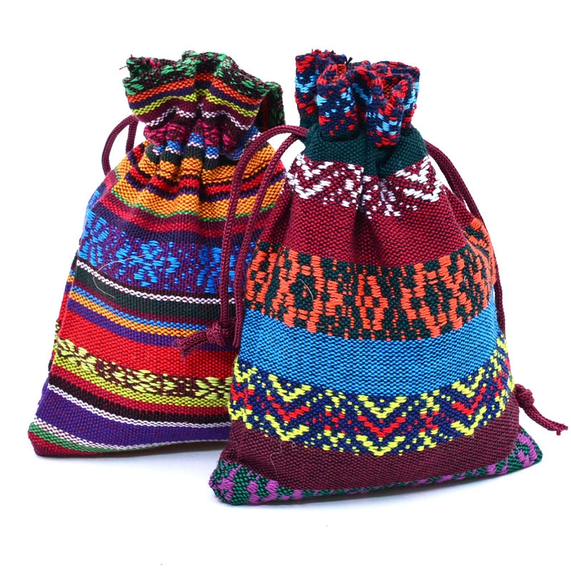 Retro Stripe Cotton Daily Gift Wrapping Supplies