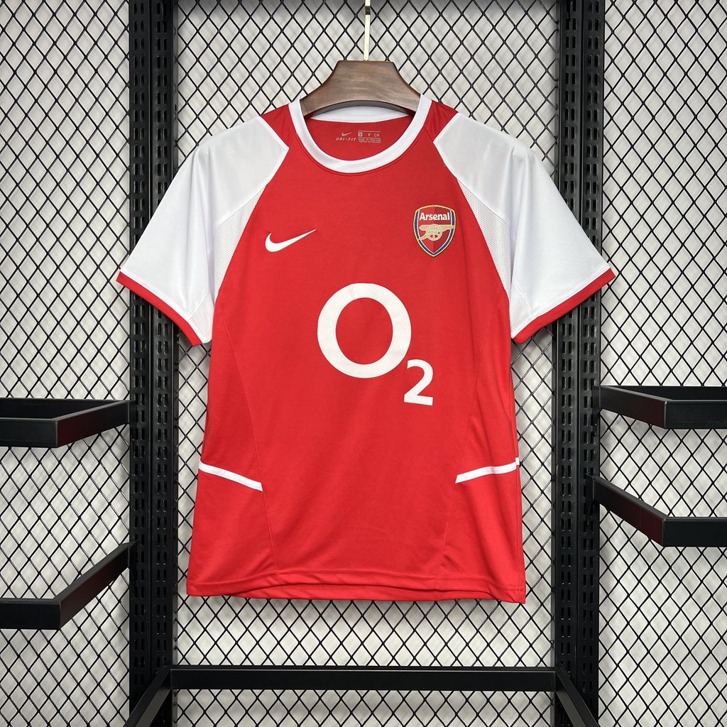 Arsenal Retro 02-04 Home Stadium Jersey