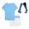 Manchester City Home Kids Soccer Jerseys Full Kit 2025/26