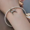 Dalmatian Pendant Charm for Bracelet and Necklace 925 Sterling Silver