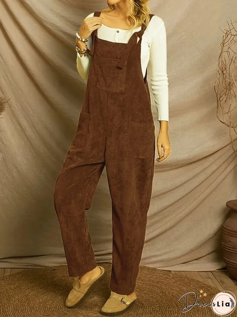 Patched Pocket Jumpsuit